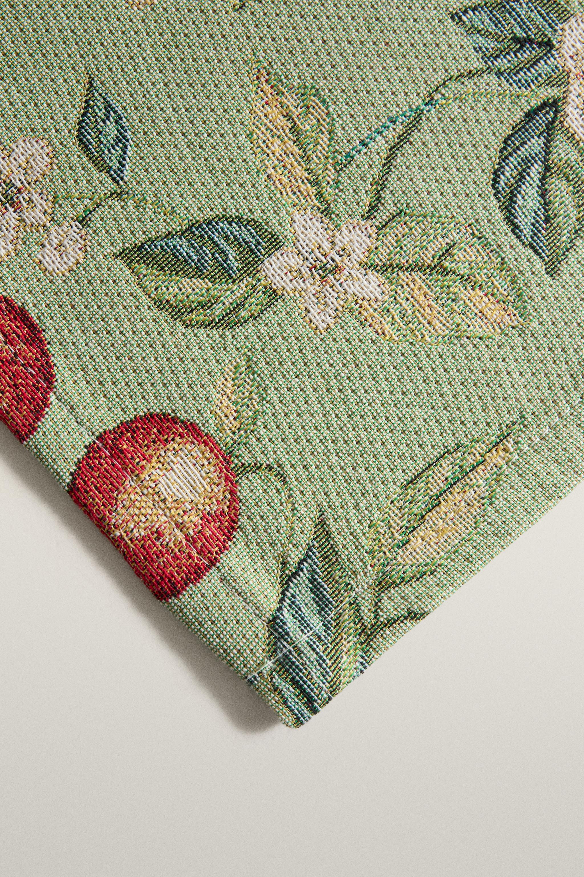 SET DE TABLE JACQUARD FRUITS